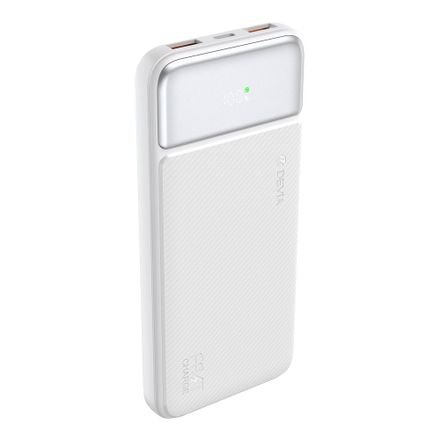 Devia powerbank Smart Series with Digital Display PD 20W 10000 mAh - White