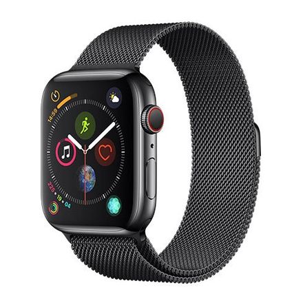 Devia Apple Watch Elegant Series Milanese Loop 44/45/46mm - Space Black