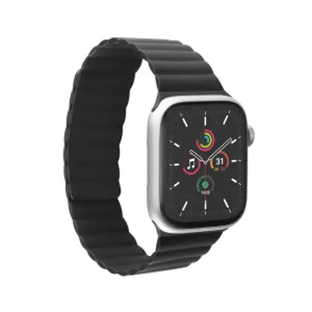 Aiino - Kosmo magnetic band for Apple Watch (1-10 Series) 38-42 mm - Black
