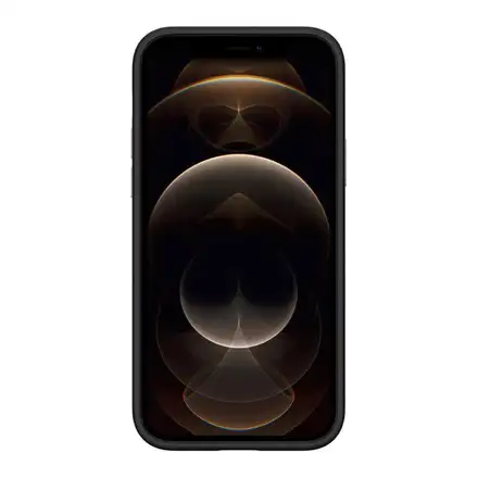Spigen kryt Leather Brick pre iPhone 12/12 Pro - Stone
