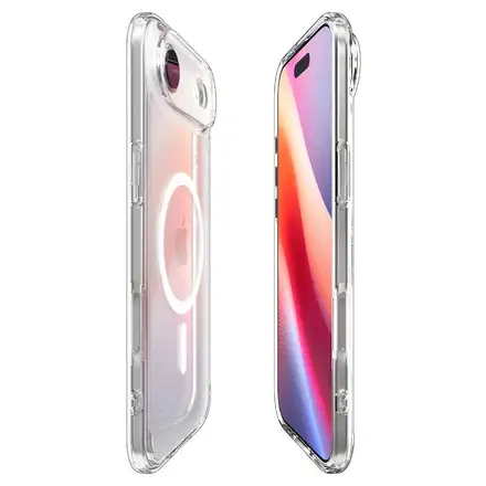 Spigen kryt Ultra Hybrid Magsafe pre iPhone Air - Clear White