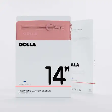 GOLLA Sleeve Metro Neoprene 14" Dirty Pink