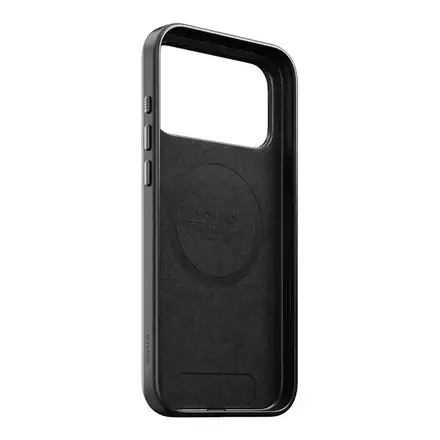 Nomad kryt Traditional Leather Case Magsafe pre iPhone 18 Pro Max - Black
