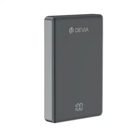Devia powerbank Extreme Speed Series Mini Magnetic 10.000 mAh PD 20W - Space Gray