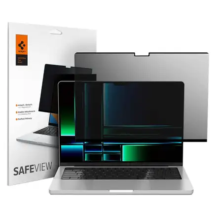 Spigen Screen Protector Safe View Privacy pre Macbook Pro 14" M1/M2/M3/M4