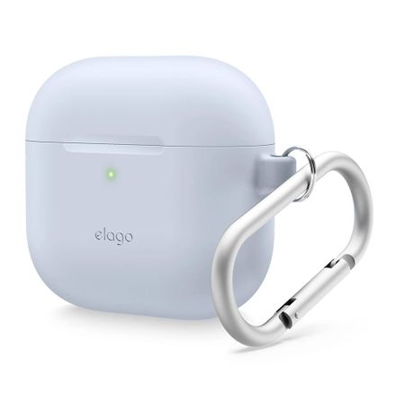 Elago Airpods 4 Silicone Hang Case - Light Blue