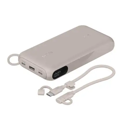 Belkin Boost Charge Powerbank 20K with Display - Sand
