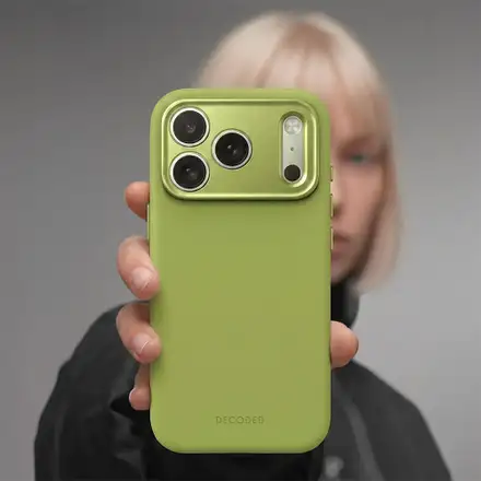 Decoded kryt Silicone Case Magsafe pre iPhone 18 Pro - Matcha Green