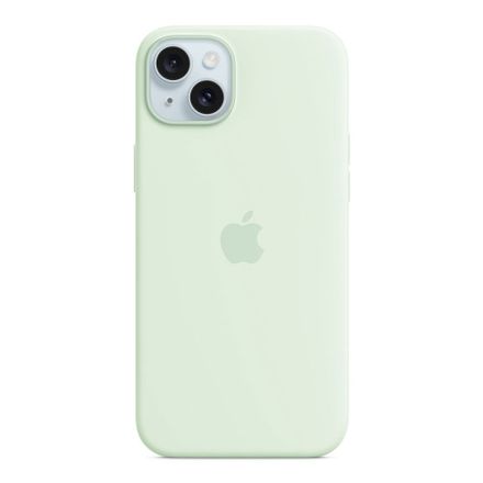 iPhone 15 Plus Silicone Case with MagSafe - Soft Mint *Poškodený obal*