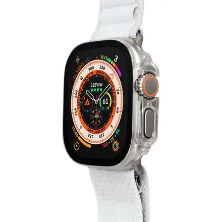 LAUT kryt Shield Watch Case pre Apple Watch 41mm - Clear