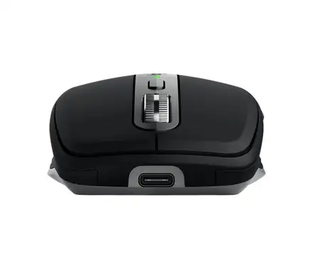 Logitech MX Anywhere 3S for Mac - Bluetooth bezdrôtová myš - vesmírna šedá