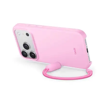 Apple Beats iPhone 17 Pro Kickstand Case with MagSafe and Camera Control - Pebble Pink