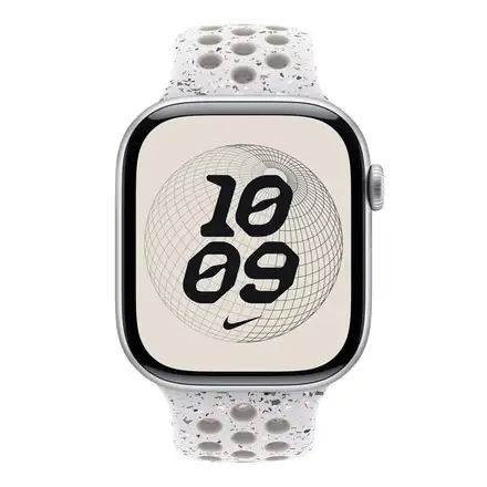 Apple Watch 46mm Veiled Grey Nike Sport Band - S/M *Rozbalený*