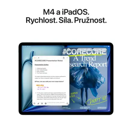 iPad Air 11" Wi-Fi 256GB Fialový (2026)