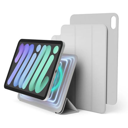 Elago puzdro Magnetic Folio Case pre iPad mini 8.3" 2021/2024 - Light Gray