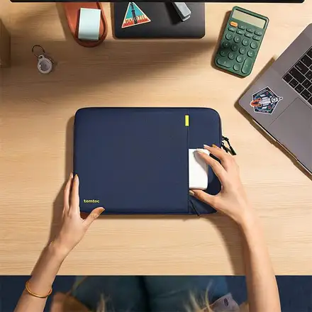 TomToc puzdro 360 Protective Sleeve pre Macbook Pro 14" M1/M2/M3/M4 - Dark Blue