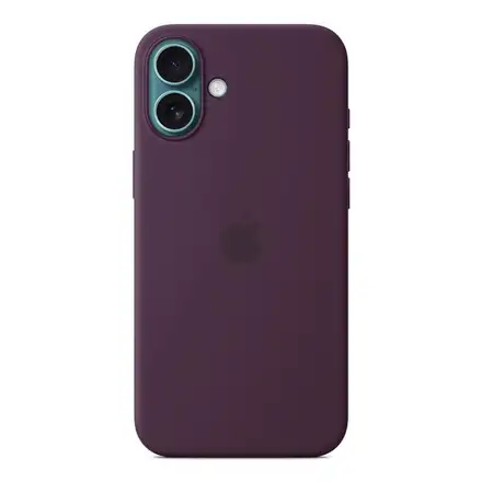 iPhone 16 Plus Silicone Case with MagSafe - Plum