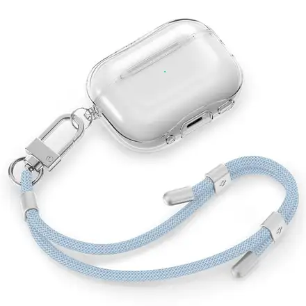 Spigen Cross Body Strap + Wrist Strap - Mute Blue