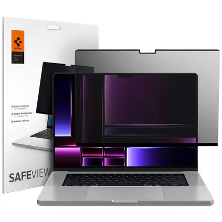 Spigen Screen Protector Safe View Privacy pre Macbook Pro 16" M1/M2/M3/M4