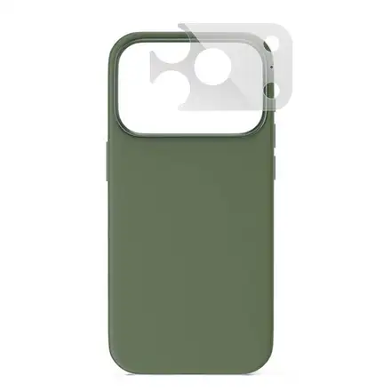 Epico Silicone Pro Mag+ Case iPhone 17 Pro Max/18 Pro Max Qi2 & MagSafe Compatible - khaki (camera island protector)