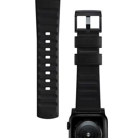 Nomad kožený remienok pre Apple Watch 44-49mm - Active Pro Black/Black Hardware