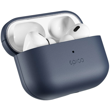 Epico Leather Case pre Airpods Pro 3 - modrá