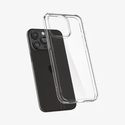 Spigen kryt Ultra Hybrid pre iPhone 15 Pro Max - Crystal Clear