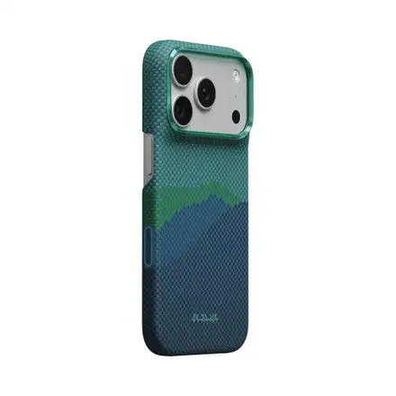 Pitaka kryt Edge Case pre iPhone 18 Pro - Over The Horizon 2.0 Summer Noon