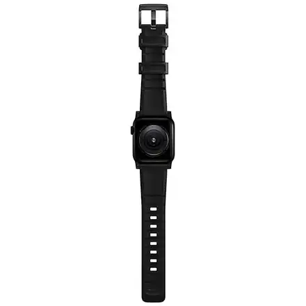 Nomad remienok Rugged Strap pre Apple Watch 44/45/49mm - Black/Black Hardware
