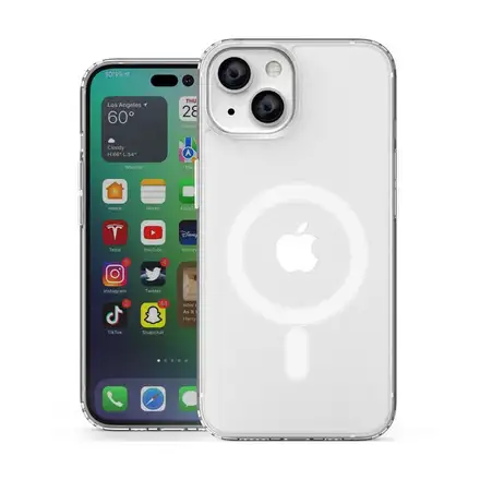 ER POWER kryt Ice Snap Magsafe pre iPhone 13 - Clear