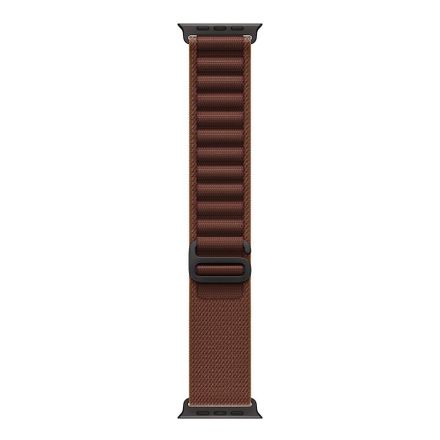 Apple Watch 49mm Burgundy Alpine Loop - Medium - Black Titanium Finish