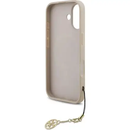 Guess 4G Charm MagSafe kryt iPhone 17 ružový