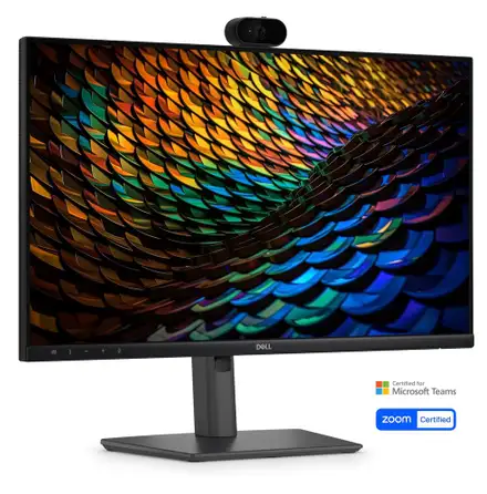 Dell Pro P/ P2426HEB/ 23,8"/ IPS/ FHD/ 120Hz/ 5ms/ Kamera / Pivot / Čierny/ 3RNBD