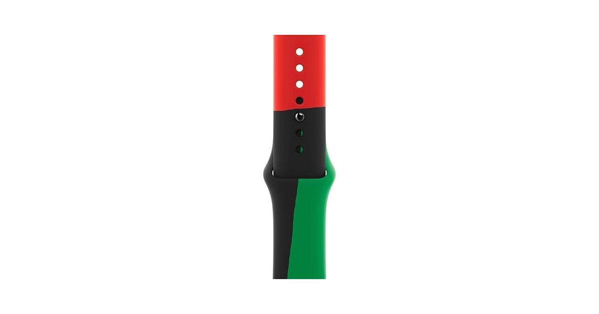Apple Watch 44mm Black Unity Sport Band - Regular