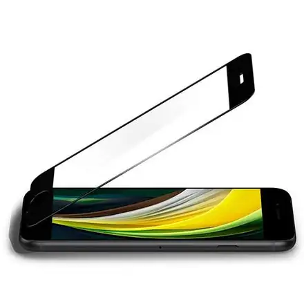 Spigen ochranné sklo Glas.tR AlignMaster pre iPhone 7/8/SE 2020/2022 - Black Frame