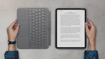Logitech COMBO TOUCH pre iPad ( 10. gen. a A16) - šedá - US