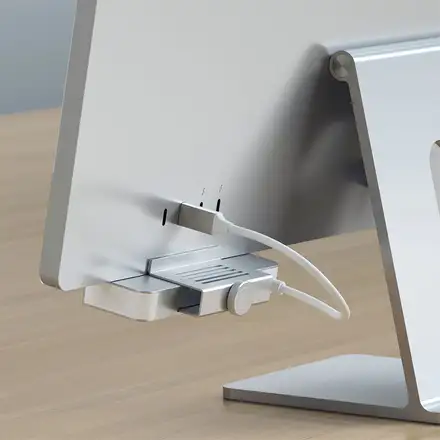 Satechi USB-C Clamp Hub pre 24" iMac 2021 & 2023 - Blue Aluminium