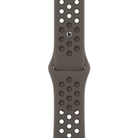 Apple Watch 41mm Midnight Olive Gray/Cargo Khaki Nike Sport Band - Regular