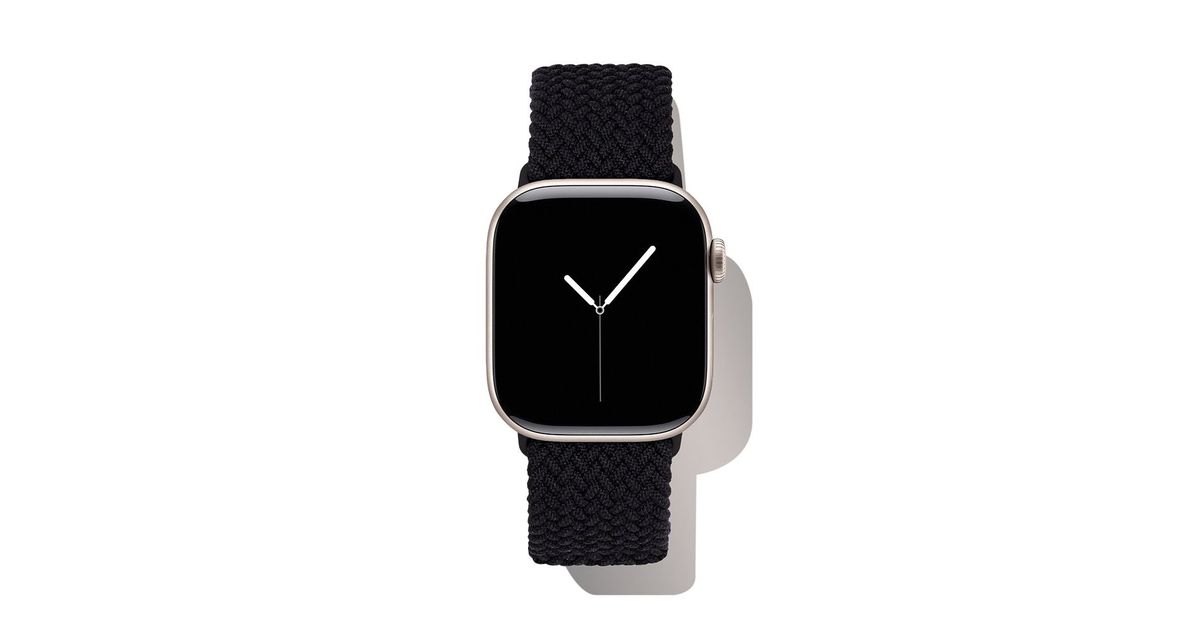 iDeal Soft Braid Watch Band 38/40/41/42 Iconic Black