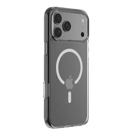 Devia kryt Pure Clear Shockproof Magnertic Case pre iPhone 17 Pro Max - Clear