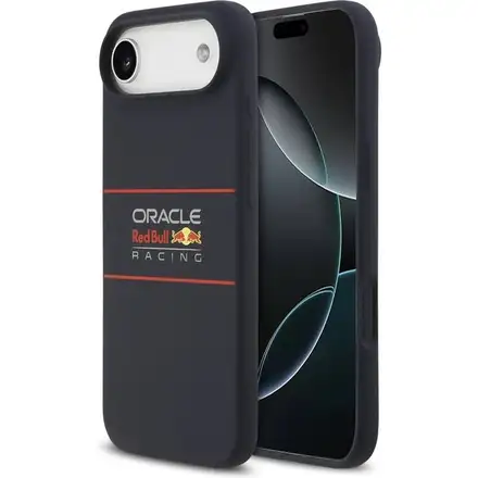 Red Bull Silicone Horizontal Logo MagSafe Zadný Kryt pre iPhone Air modrý