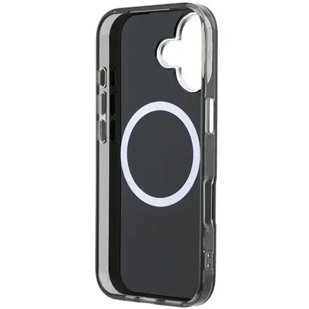 Karl Lagerfeld IML Choupette Trio Watercolor MagSafe kryt iPhone 17 čierny