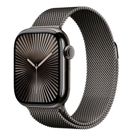 Apple Watch Series 10 GPS + Cellular 46mm Slate Titanium Case with Slate Milanese Loop - S/M *Rozbalený*