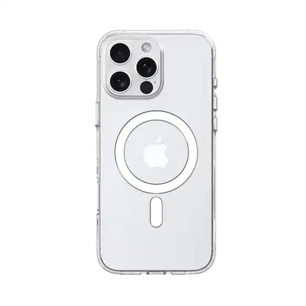 Comma kryt Elemental Series Magnetic Case pre iPhone 16 Pro - Clear