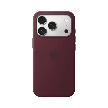 iPhone 18 Pro Silicone Case with MagSafe - Burgundy