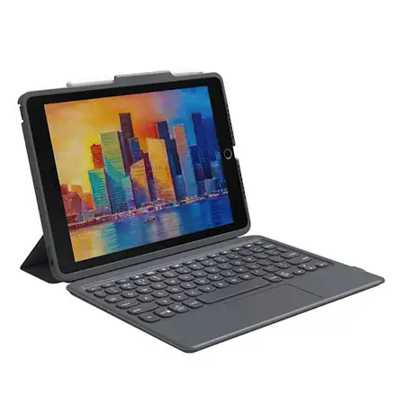 ZAGG klávesnica Pro Keys with Trackpad pre iPad Pro 12.9"/Air 13" M2 2024 EN - Black