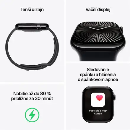Apple Watch Series 10 GPS 42mm puzdro z ružovozlatého hliníka *Trieda B*