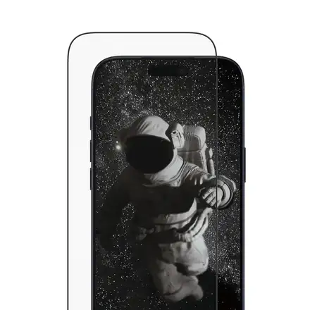 PanzerGlass ochranné sklo UWF Ceramic II pre iPhone 17 Pro Max - Black Frame