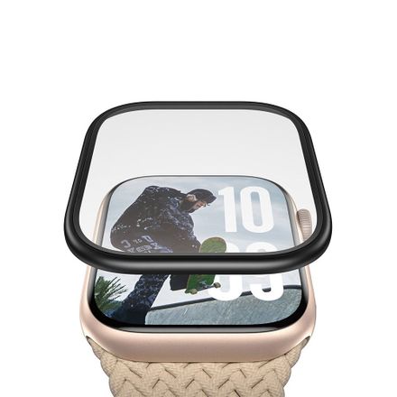 PanzerGlass ochranné sko Metallic pre Apple Watch 10/11 46mm - Black