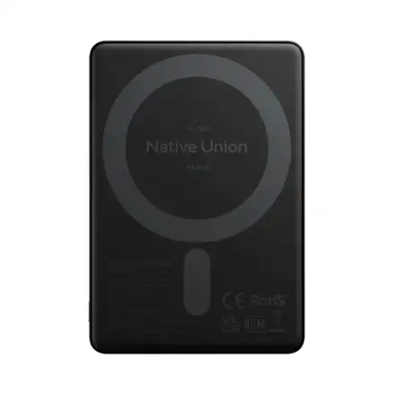 Native Union Active Magnetic Powerbank 5000 mAh – Black
